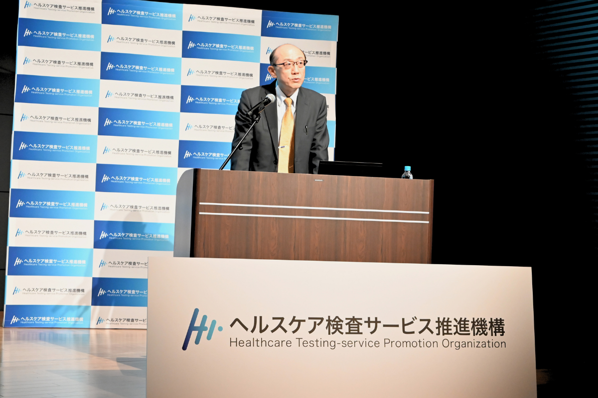 来賓挨拶の様子①